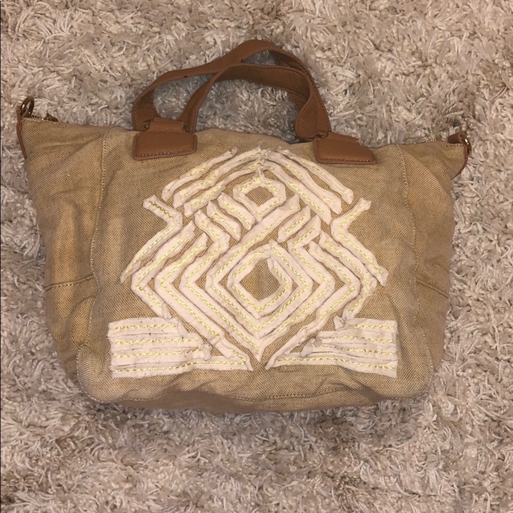 Beige/tan BCBG purse